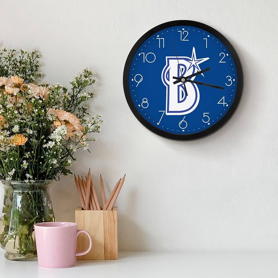 Amazon.co.jp: 横浜DeNAベイスターズ掛け時計 時計 置き時計